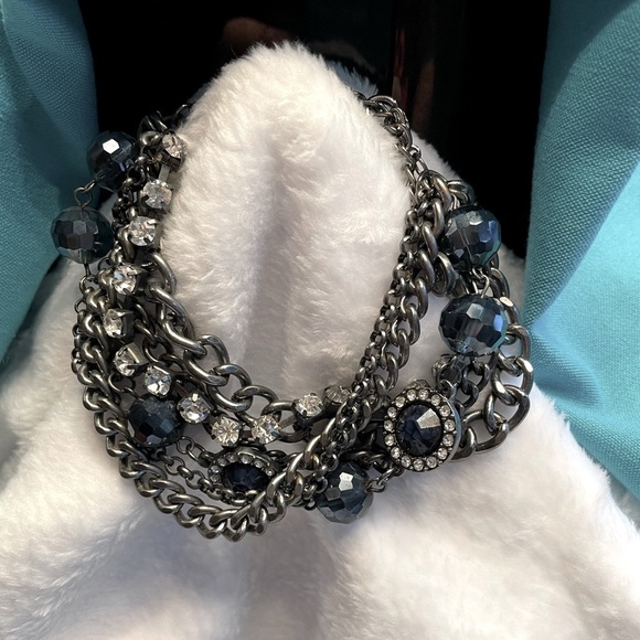 Vera Wang multi stand necklace & bracelet set - Picture 3 of 7